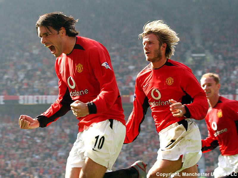 Ruud Van Nistelrooy beckham