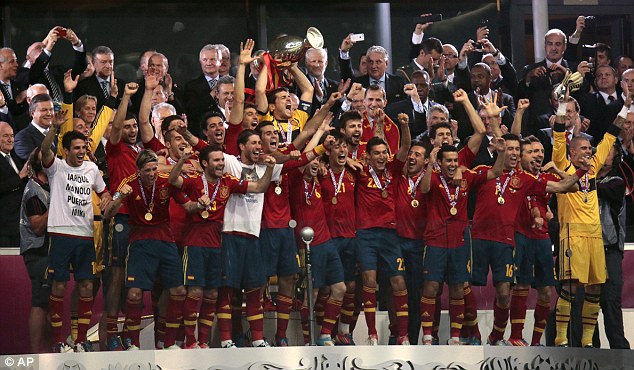 spain euro 2012