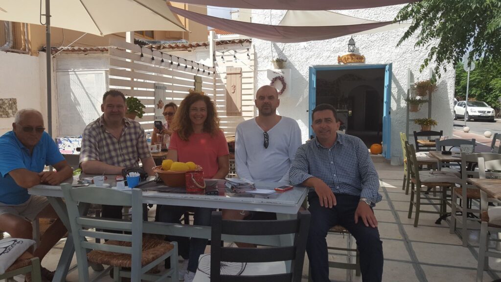 O Dejan Mijatovic και ο Ivan Drobniak στο 2nd Training Basketball Camp της Ακαδημίας Καλύμνου