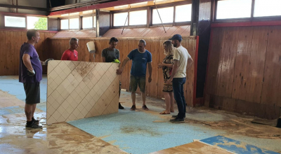 Ξεκίνησαν οι εργασίες αντικατάστασης του παρκέ στο κλειστό γυμναστήριο της Κω