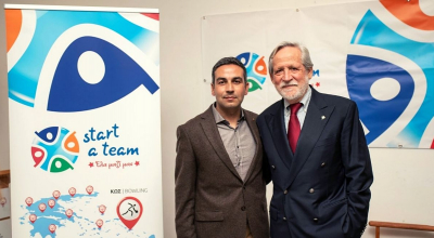 Περιφερειακός συντονιστής Αιγαίου για το αναπτυξιακό πρόγραμμα Special Olympics Hellas o Κώστας Χατζηδαυίδ