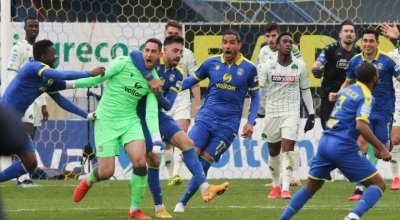 Απίθανο φινάλε στην Τρίπολη με γκολ του τερματοφύλακα Παπαδόπουλου στο 97′