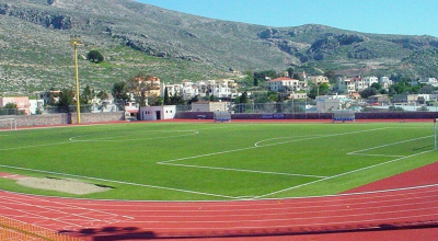 «Ανακατασκευή Χλοοτάπητα και Ταρτάν Δημοτικού Σταδίου Καλύμνου»