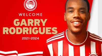 Και επίσημα στον Ολυμπιακό ο Γκάρι Ροντρίγκες