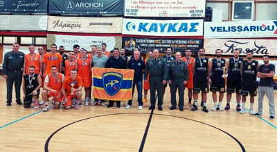 Φιλικό παιχνίδι μπάσκετ την ημέρα εορτασμού των Ενόπλων δυνάμεων