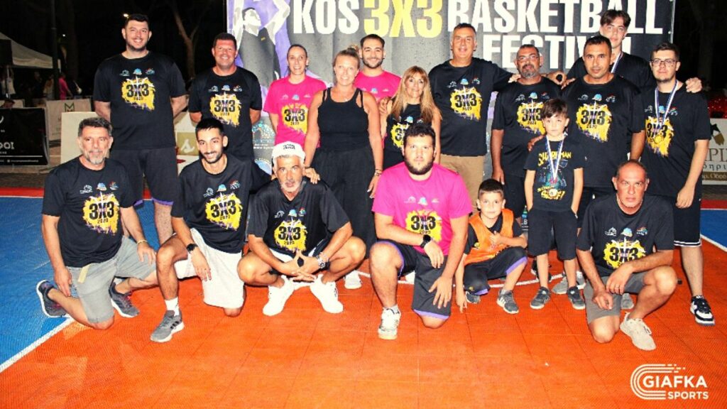 To «ευχαριστώ» του Φοίβου για το 6o KOS 3X3 Basketball Festival