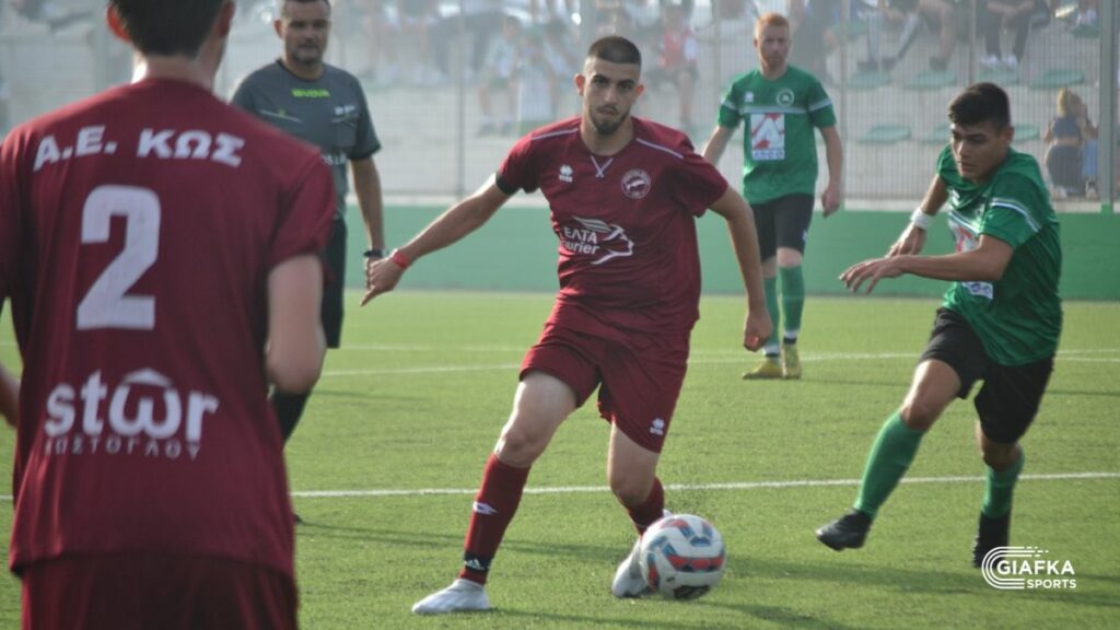 Με μαύρα περιβραχιόνια αγωνίστηκε η Α.Ε Κως