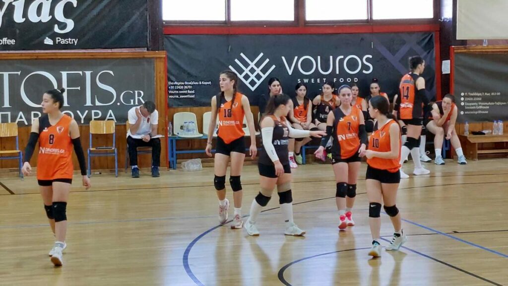 ‘Ηττες για τις κορασίδες του Α.Ο Αθλοπαιδιών Κω