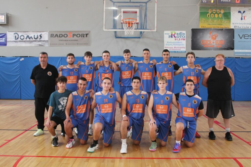 Εφηβικό: Εύκολη νίκη για την Ακαδημία Καλύμνου