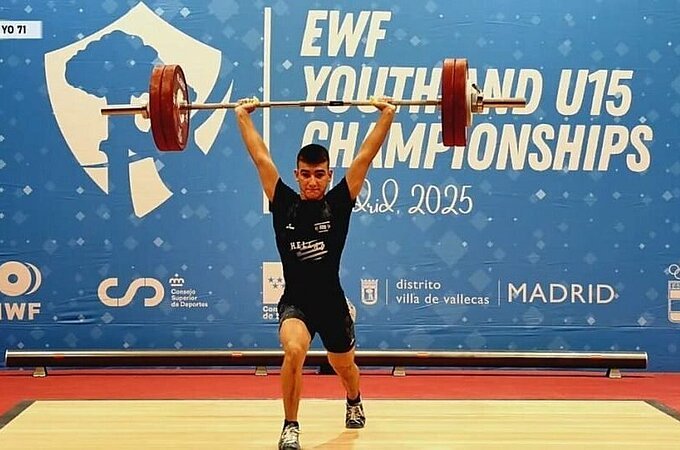 Αναχωρεί για το Ευρωπαϊκό Πρωτάθλημα Άρσης Βαρών Εφήβων- Νεανίδων ο Σπύρου