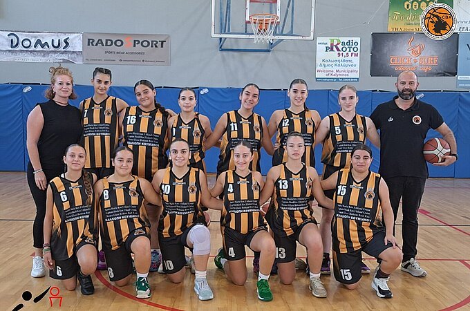 Κορασίδες: Νίκη στην Κω και 2/2 για την Ακαδημία Καλύμνου