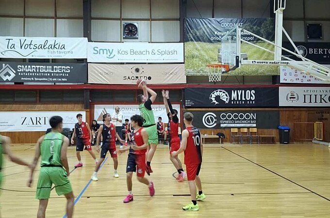 Εφηβικό: «Διπλό» στην Κω για τον Πανιώνιο Λέρου