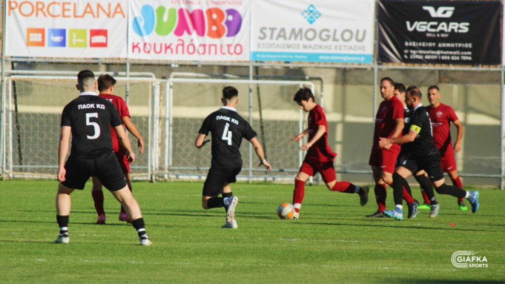 «Μοιρασιά» στο τοπικό ντέρμπι της Β’ κατηγορίας του Ομίλου νήσων