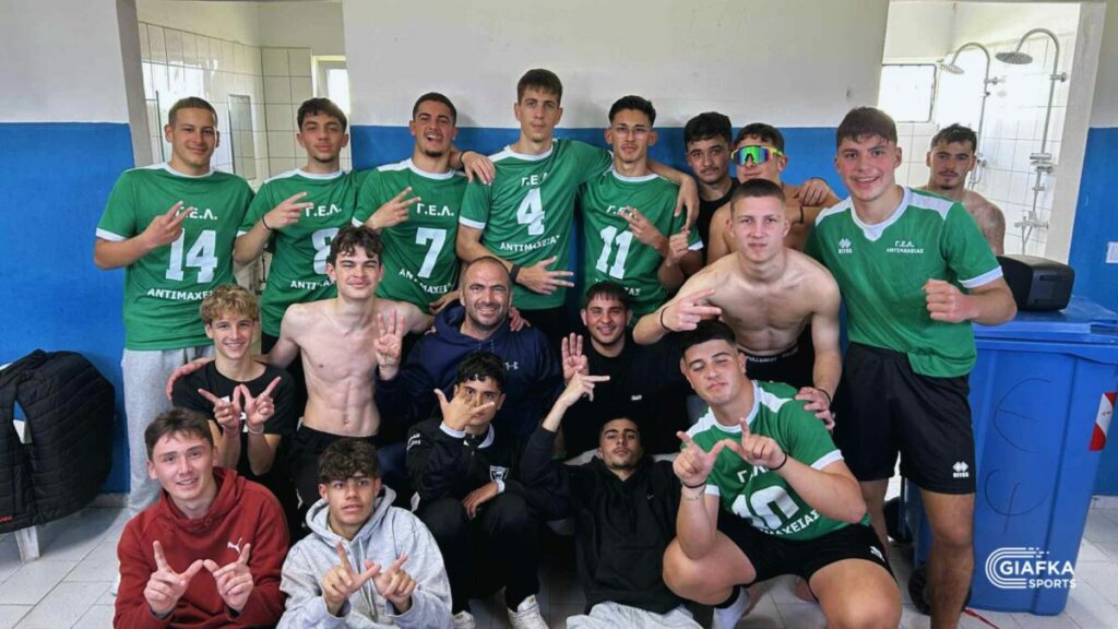 Πρωταθλητές Δωδεκανήσου τα αγόρια του ΓΕΛ Αντιμάχειας