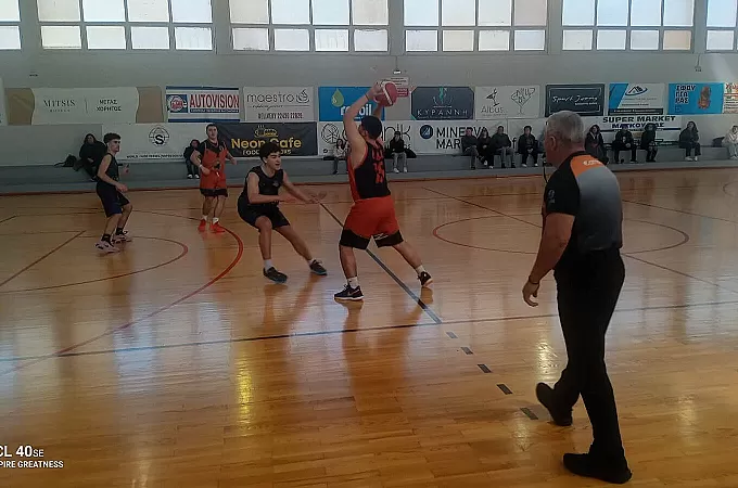 Εφηβικό: Εξαιρετική εμφάνιση απ’ την Ακαδημία Καλύμνου και νίκη κόντρα στον Φοίβο